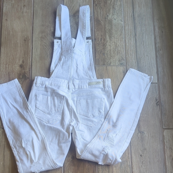 Dollhouse Classic White Overalls - Picture 4 of 7